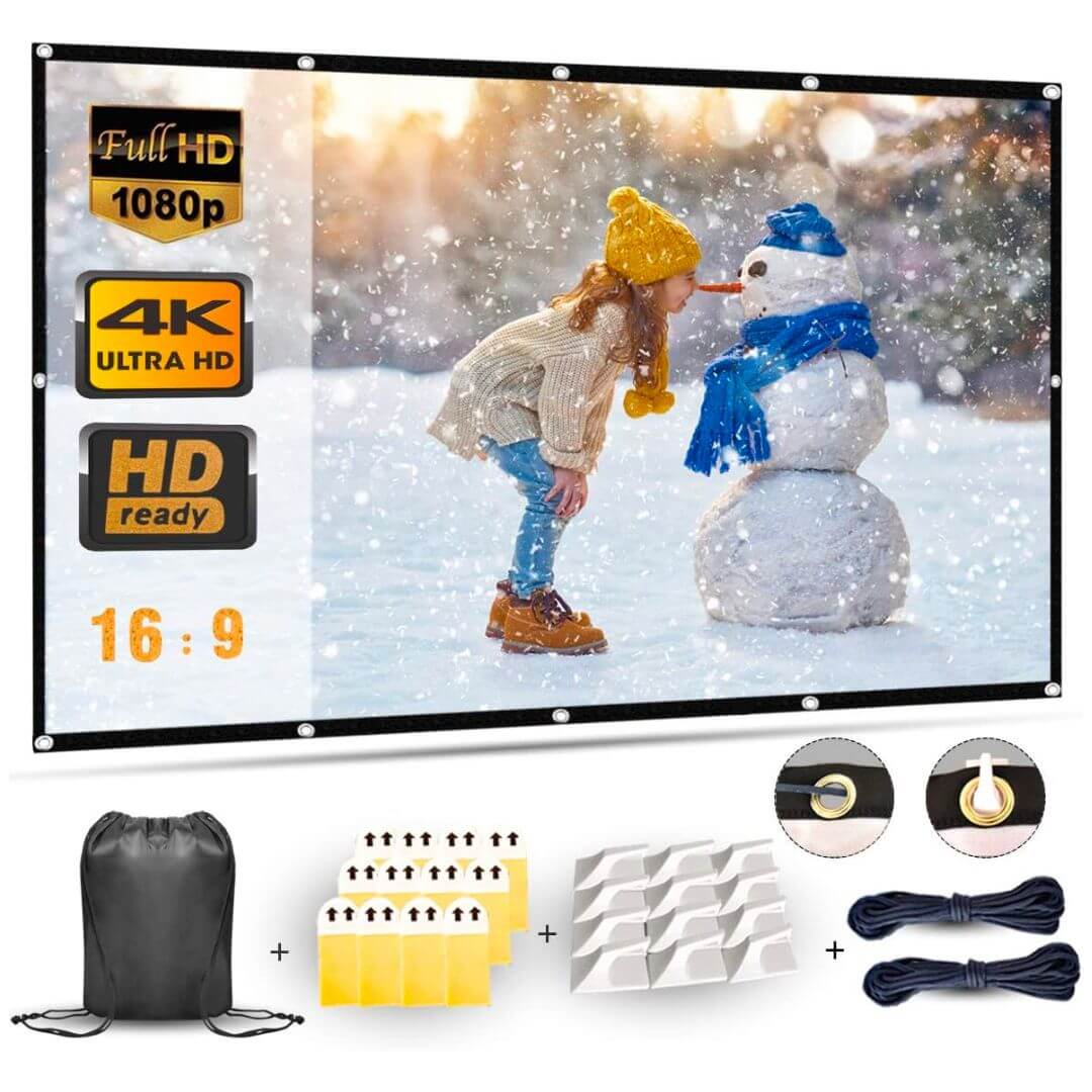 4K 60 Inch Projector Screen